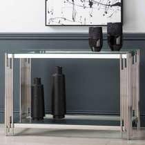 Ultra narrow store console table